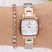 DANIEL KLEIN DKE.1.10677-7 Bileklik Hediyeli Kadın Kol Saati thumbnail 1