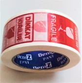 Dikkat Kırılır Fragile Baskılı Koli Bandı 45mmx100mt - 6 ADET - 3