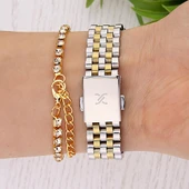 DANIEL KLEIN DKE.1.10811-3 Bileklik Hediyeli Kadın Kol Saati thumbnail 3