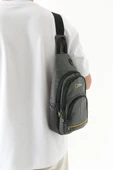 Body Bag Çanta Erkek Göğüs Sırt Çantası Fonksiyonel Kullanım BadyBag 27*15 Cm Paraşüt Kumaş - 2