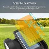 POWERMASTER WH-8868A POWER LED BEYAZ SOLAR KAFA LAMBASI FENERİ TYPE-C ŞARJLI 73X77X55MM - 2