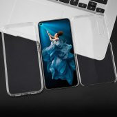 Xiaomi Mi 10 Pro 360 Derece Şeffaf Silikon Kılıf Komple Koruma - 3