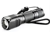 F-82 T6 Led Zoomlu 2000 Lm Yüksek Işık Şarjlı El Feneri - 1