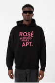 BLACKPINK ROSE BRUNO MARS APT Siyah Erkek 3ip Kapşonlu Sweatshirt thumbnail 1