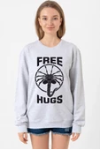 Free Facehugger Hugs Grimelanj Kadın 2ip Sweatshirt thumbnail 2