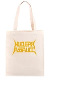 Nuclear Assault Lettern Ham Bez Çanta - 1