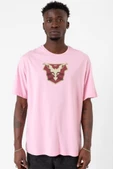 Jupiters Legacy Utopian Chest Pembe Erkek Oversize Tshirt thumbnail 1