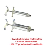 Forvet Kaynatılabilir Mika İthal Veteriner Enjektör 10 ml-30 ml Set thumbnail 2
