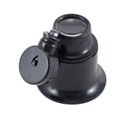 20x Büyütmeli,saat,takı Onarım Için Cam Lensli Optik Işıklı  Göz Büyüteçmg13b9a - 4