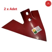 Kültivatör Kazayağı Bıçak Geniş-10 mm-2 Adet - 1
