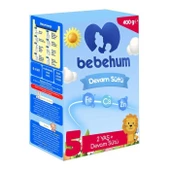 Bebehum 5 Devam Sütü 400 Gr 2 Yaş+ - 1