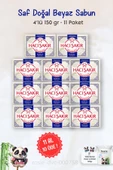 11 AL 10 ÖDE Hacı Şakir Saf Doğal Sabun 4 x 150 gr ve ROSIE - 1