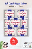 7 AL 6 ÖDE Hacı Şakir Saf Doğal Sabun 4 x 150 gr ve ROSIE - 1