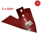 Krone Tipi Kültivatör Kazayağı Bıçak Geniş-10 mm-34,5 cm-2 Adet - 1