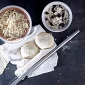 Alüminyum Metal Oklava Tekli 74 cm Mutfak Börek Hamur Un Yufka Açma Silindir Yuvarlak Krom Renk - 6