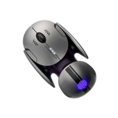 Polham 3 Modlu 300Mah Şarj Edilebilir RGB Işıklı 2400DRI Gaming Mouse, Ultra Sessiz,Gecikmesiz Mouse thumbnail 1