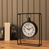 GALAXY DEKORATİF MASA SAATİ - 30X7X24 CM AYP 836-K SİYAH - 1