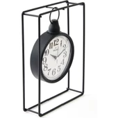 GALAXY DEKORATİF MASA SAATİ - 30X7X24 CM AYP 836-K SİYAH - 5