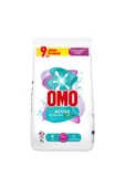 Omo Active Beyazlar & Renkliler Toz Deterjanı 9 KG - 2