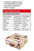 Yıldız Güneş Elektrikli 2000w Lüks Termostatlı Katmer 50 Cm Ekmek Gözleme Börek Ve Katmer Sacı - 4