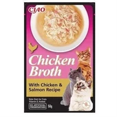 Ciao Chicken Churu Broth Somonlu ve Tavuk Sulu Kedi Ödül Maması 50 Gr. - 1