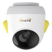 WHOME YAPAY ZEKA DESTEKLİ 360° GECE GÖRÜŞLÜ SARI WİFİ BEBEK GÜVENLİK KAMERASI - 4