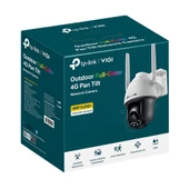 TP-Link VIGI C540-4G 4mm Lens 4MP Full Color İnsan Araç Algılama Kamera thumbnail 5