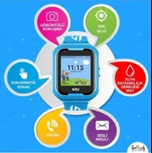 Wiky Watch 4G Görüntülü Konuşma Mavi Akıllı Çocuk Saati - 2