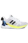 Celira Axs Beyaz Sarı Triko Erkek Sneaker Spor Ayakkabı - 4