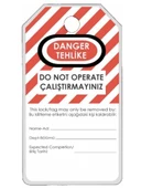 Standart Kilitleme Etiketi Çift Yön Bbu Eked Loto Sl L01 7.5 Mm X 13.5 Mm thumbnail 1