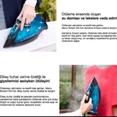 Fakir Mercy 2200W Seramik Taban Buharlı Ütü - Mavi - 3