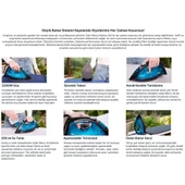 Fakir Mercy 2200W Seramik Taban Buharlı Ütü - Mavi - 4