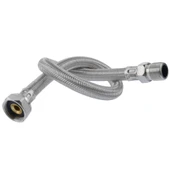 Paslanmaz Çelik Örgü Flex Su Hortumu 1/2-3/4 thumbnail 2