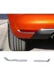 Renault Clio 5 Hb Krom Arka Reflektör Çerçevesi (ÇITASI) 2 Prç. P.çelik - 1