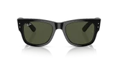 Ray-Ban Mega Wayfarer 0840S 901/31 Black-Green Güneş Gözlüğü - 2