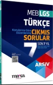 Marka Yayınları LGS Türkçe ARŞİV Serisi Konularına Göre Düzenlenmiş Son 7 Yıl Çıkmış Sorular - 1