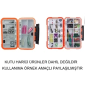 Shufa 16 Gözlü Su Geçirmez LRF ve Aksesuar Kutusu 16.3x9x4.3cm - 6