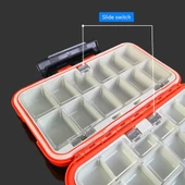 Shufa 16 Gözlü Su Geçirmez LRF ve Aksesuar Kutusu 16.3x9x4.3cm - 5