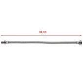 Paslanmaz Çelik Örgü Flex Su Hortumu 1/2-3/4 thumbnail 3