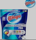 Bingo Akıllı Kapsül Pro Bulaşık Makinesi Tableti 36'lı - 1