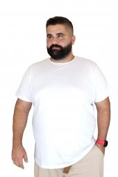 Xanimal 3XL 4XL 5XL 6XL 7XL Büyük Beden Pamuklu T-Shirt - 6