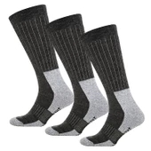 Thermoform Extreme Unisex Çorap 3'lü Paket Antrasit - 1