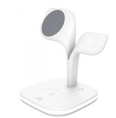 Magsafe Apple Kablosuz Şarj Standı -15W Hızlı Şarj (İphone/Watch/Airpods) Masaüstü Stand - 2