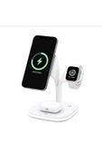 Magsafe Apple Kablosuz Şarj Standı -15W Hızlı Şarj (İphone/Watch/Airpods) Masaüstü Stand - 1