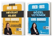 Hoca Kafası 2025 MEB-AGS Mevzuat Bilgisi + Sözel Yetenek Soru Bankası 2 li Set - 1