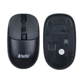 Hello HL-21808 Siyah 1000 DPI 2.4Ghz Kablosuz Bluetooth Mouse - 2