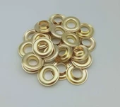 Çanta Aksesuar Light Gold 10'Lu Kuşgözü Kapsül 26 Numara - 1