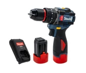 StechEnd SX17 2x2Ah Akülü Darbeli Matkap - 1