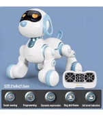 Uzaktan Kumandalı Dans Edebilen Robot Köpek - Mavi Su Dünyası thumbnail 2