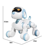 Uzaktan Kumandalı Dans Edebilen Robot Köpek - Mavi Su Dünyası thumbnail 1